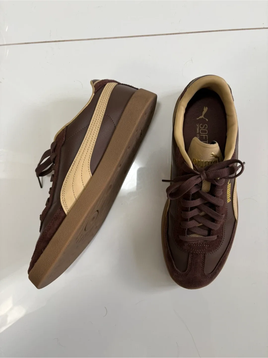 Puma OG Retro Shoes - Brown, US 9
