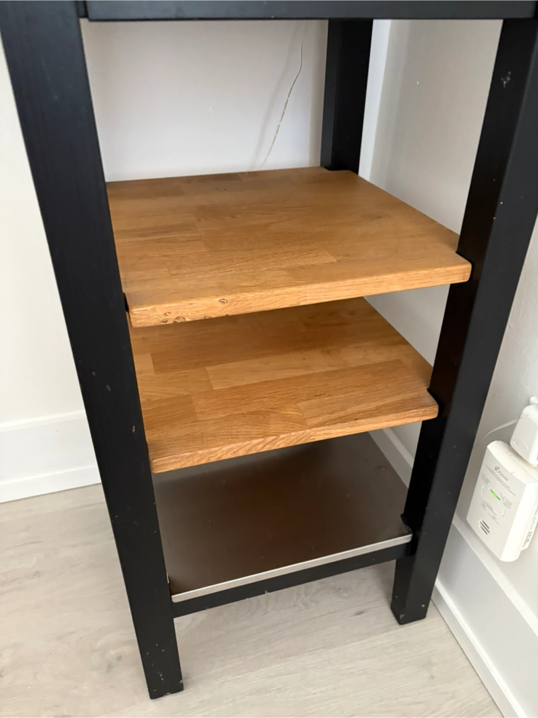 IKEA butcher block bar cart - photo 3