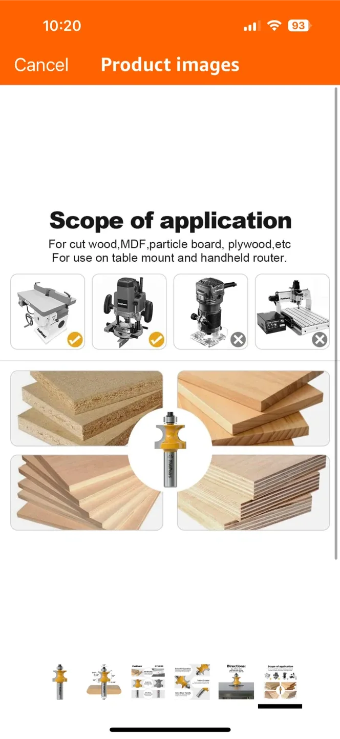 FivePears Router Bit - 1/2 inch image indicator(5)