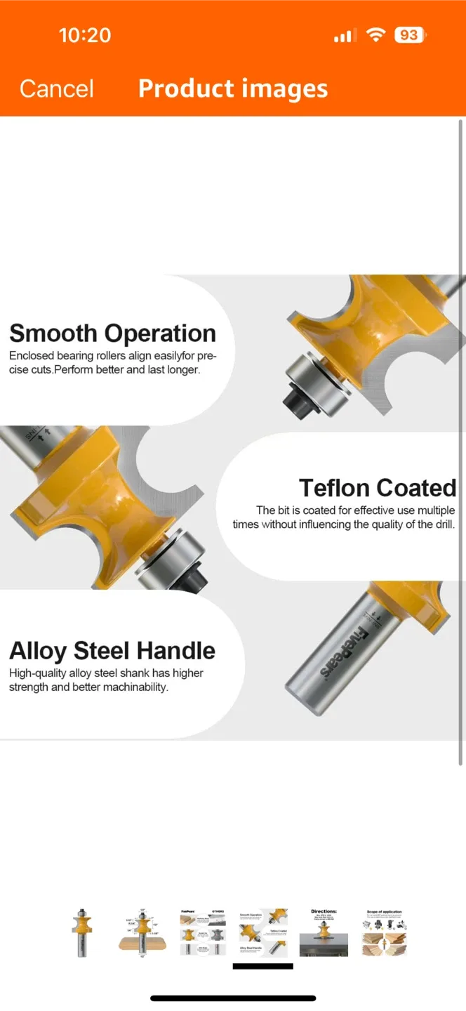 FivePears Router Bit - 1/2 inch image indicator(4)