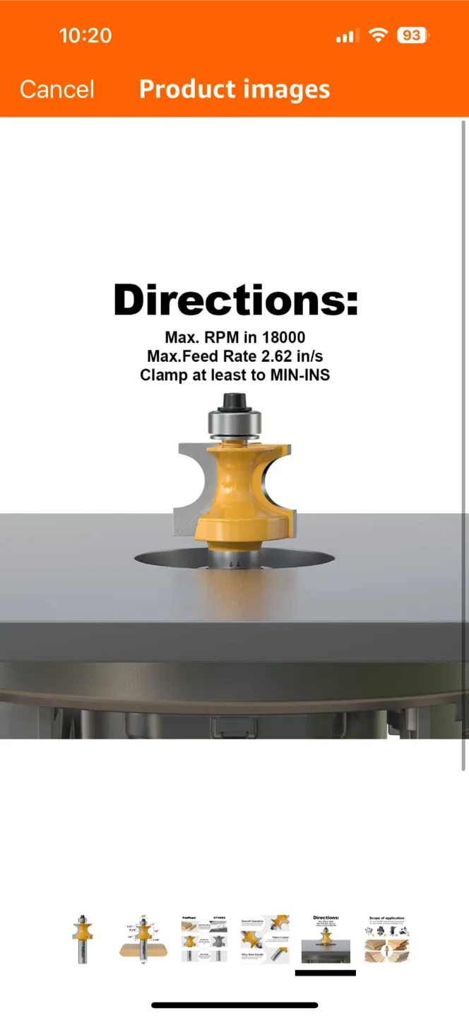 FivePears Router Bit - 1/2 inch image indicator(6)
