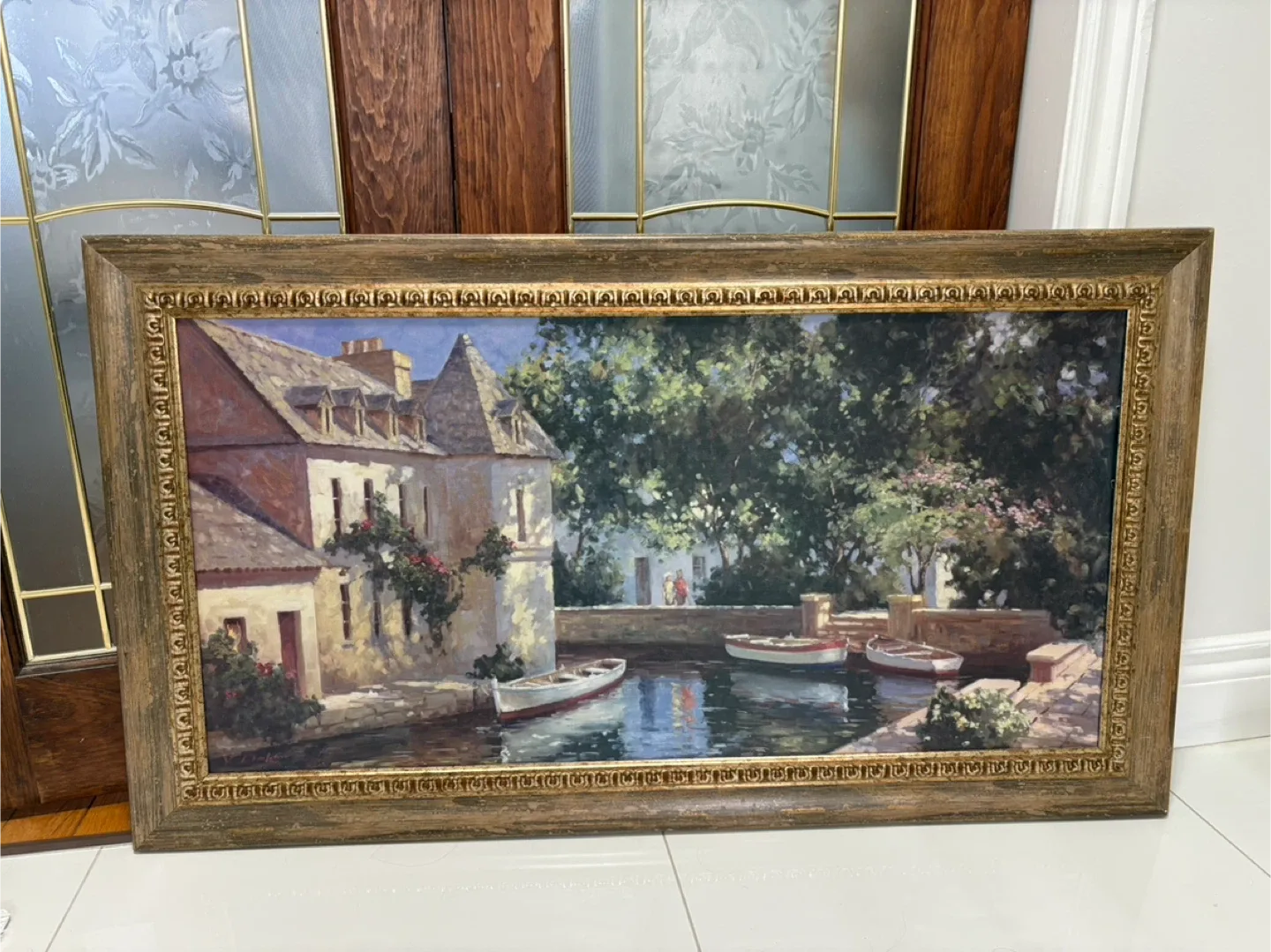 Framed Landscape Painting
