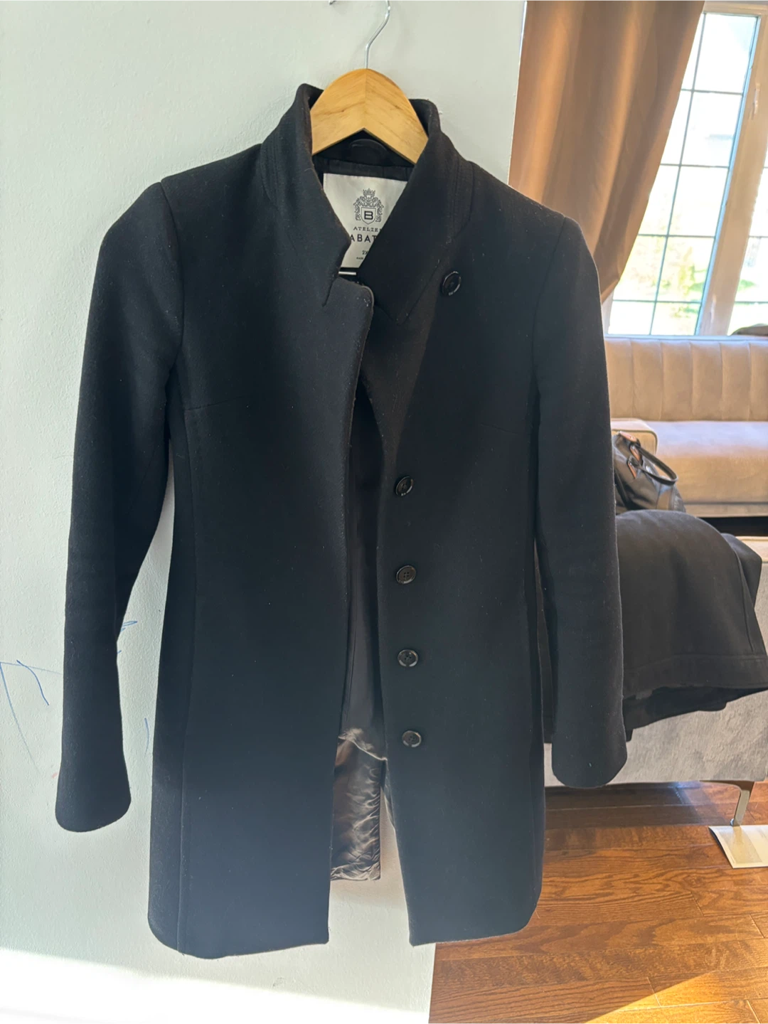 Babaton Atelier Coat - 2XS - Black - photo 2