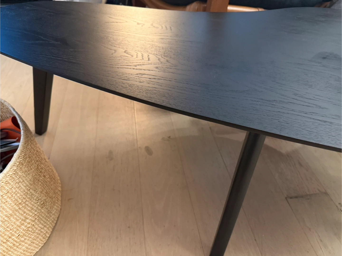 Black Wooden Coffee Table - photo 2
