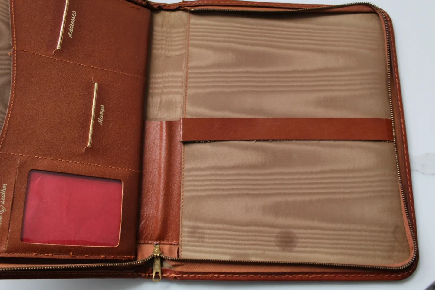 Vintage Genuine Leather Travel Secretary image indicator(6)