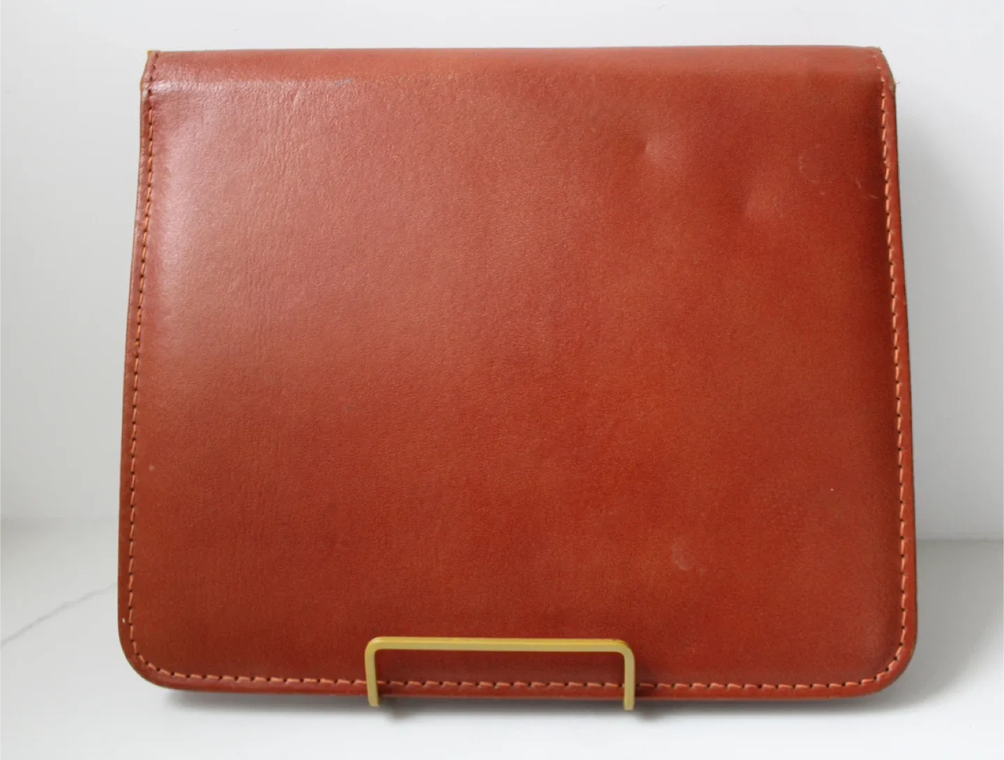 Vintage Genuine Leather Travel Secretary