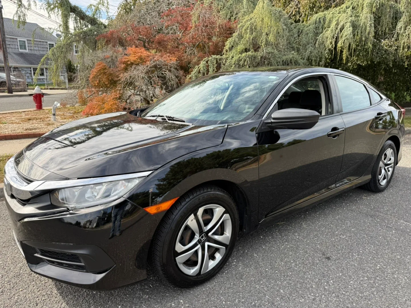 2016 Black Honda Civic Sedan image indicator(3)