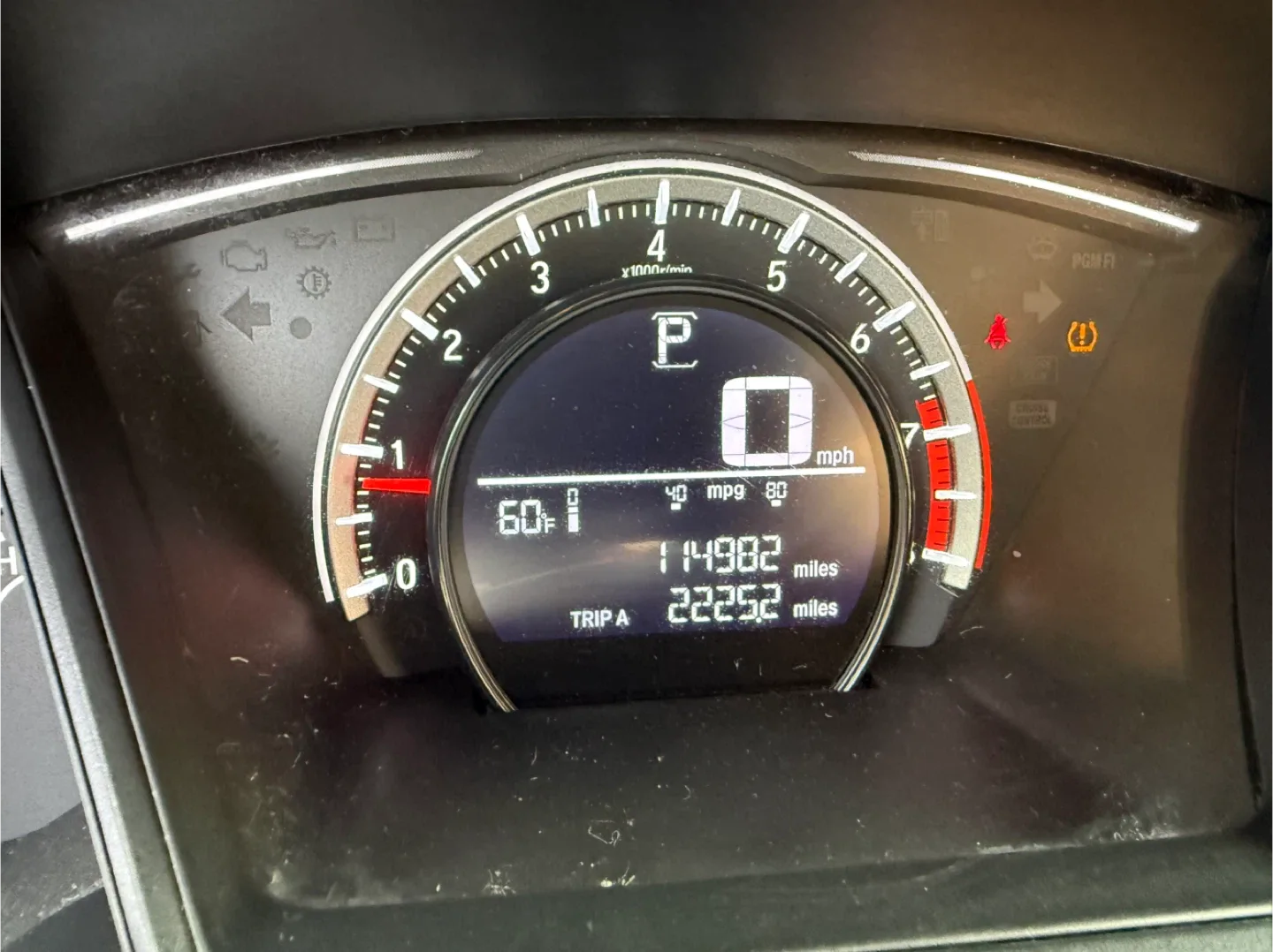 2016 Black Honda Civic Sedan image indicator(7)