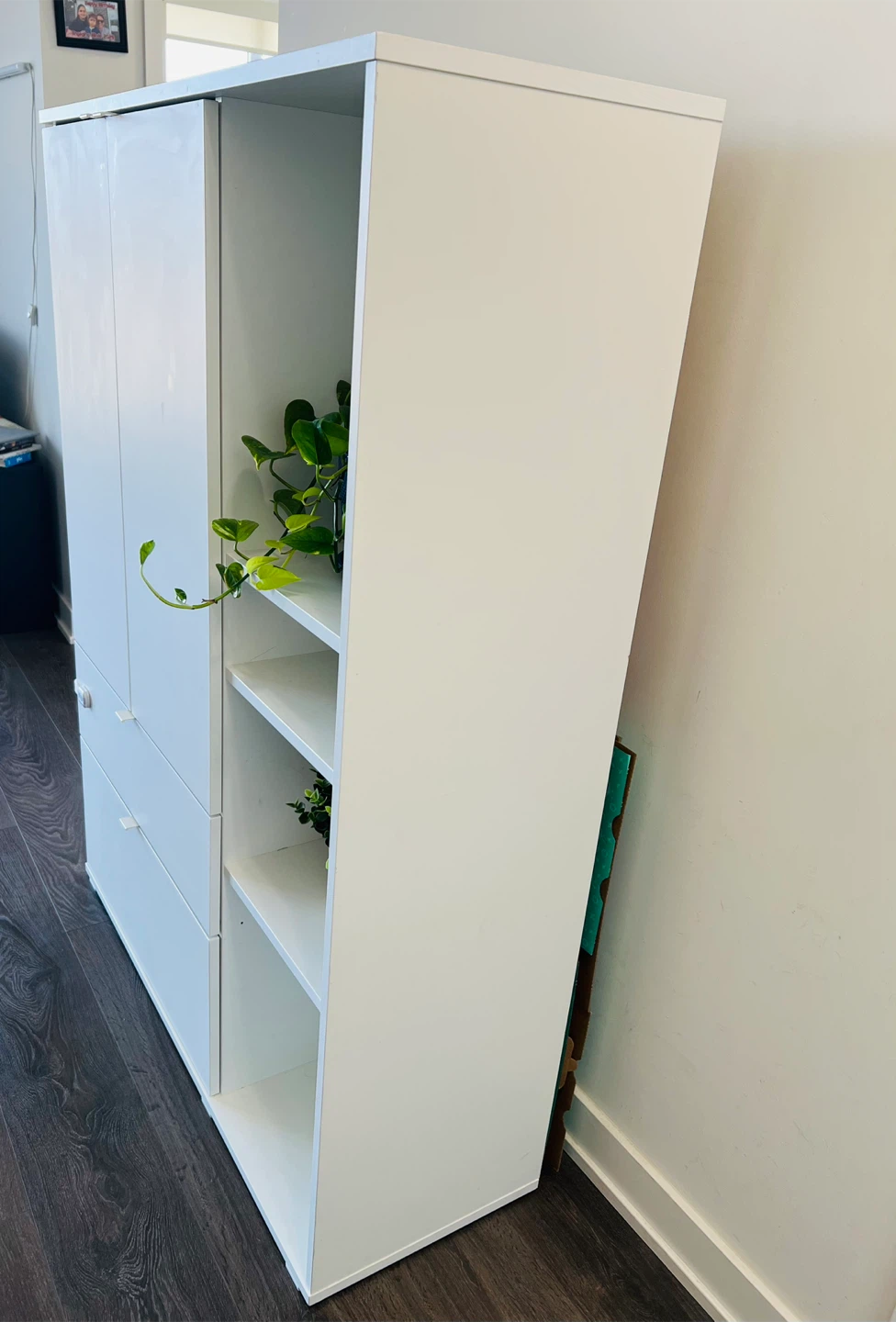 IKEA white storage unit - photo 4