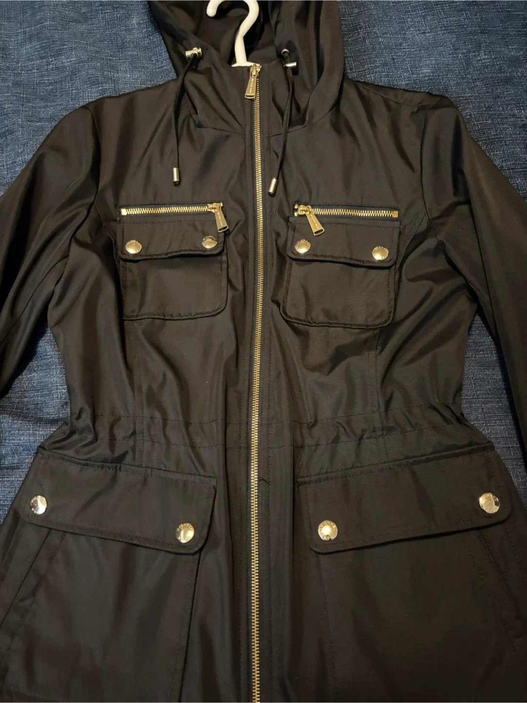 Michael Kors Rain Jacket, Size M image indicator(2)