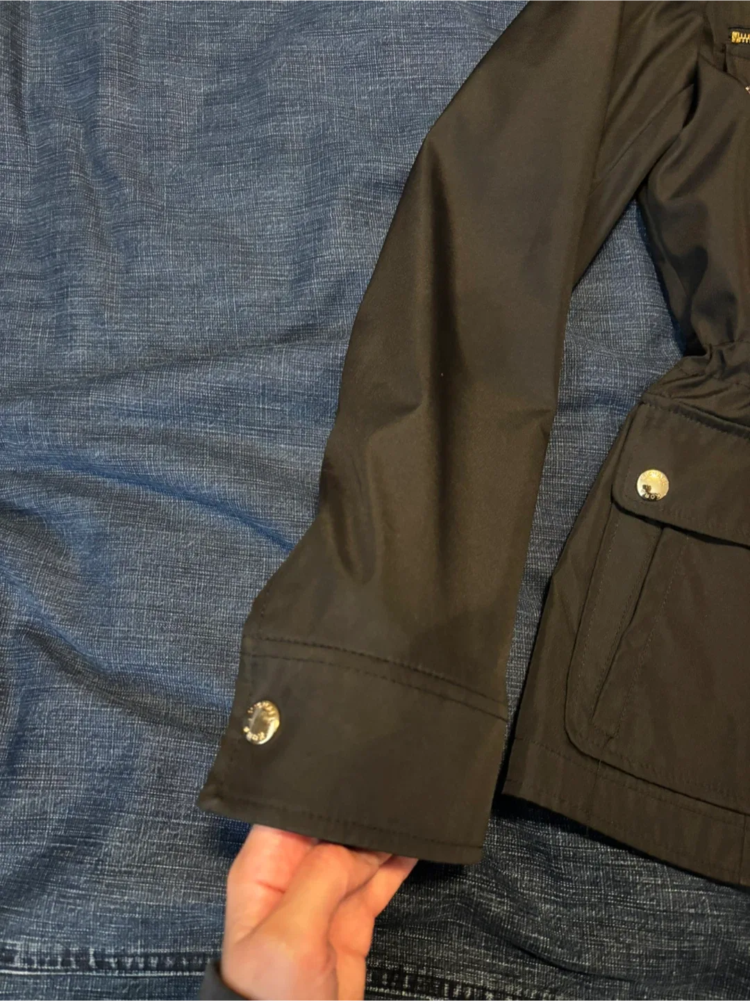 Michael Kors Rain Jacket, Size M image indicator(3)