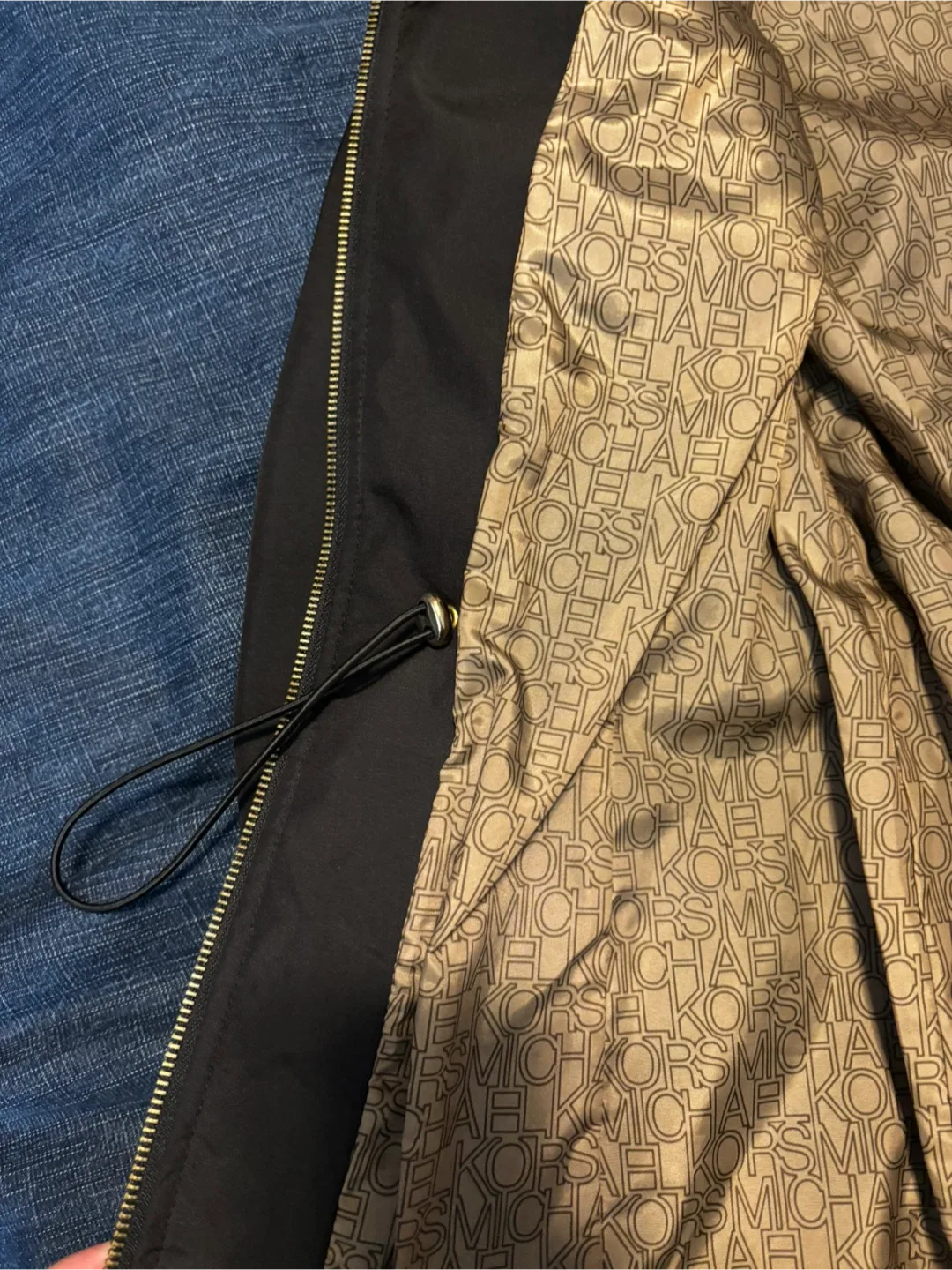 Michael Kors Rain Jacket, Size M image indicator(5)