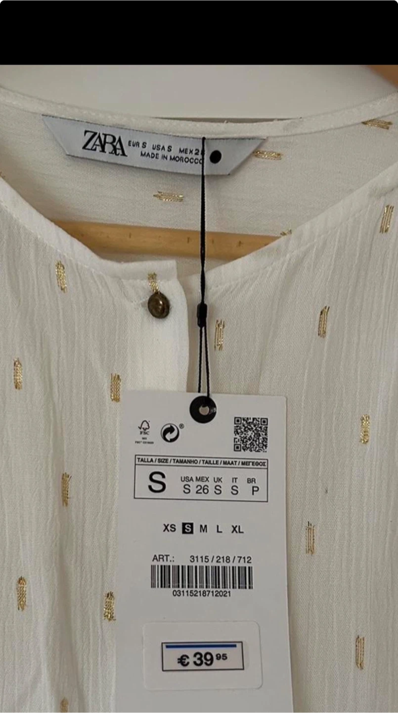 Zara Blouse - Size S - photo 4