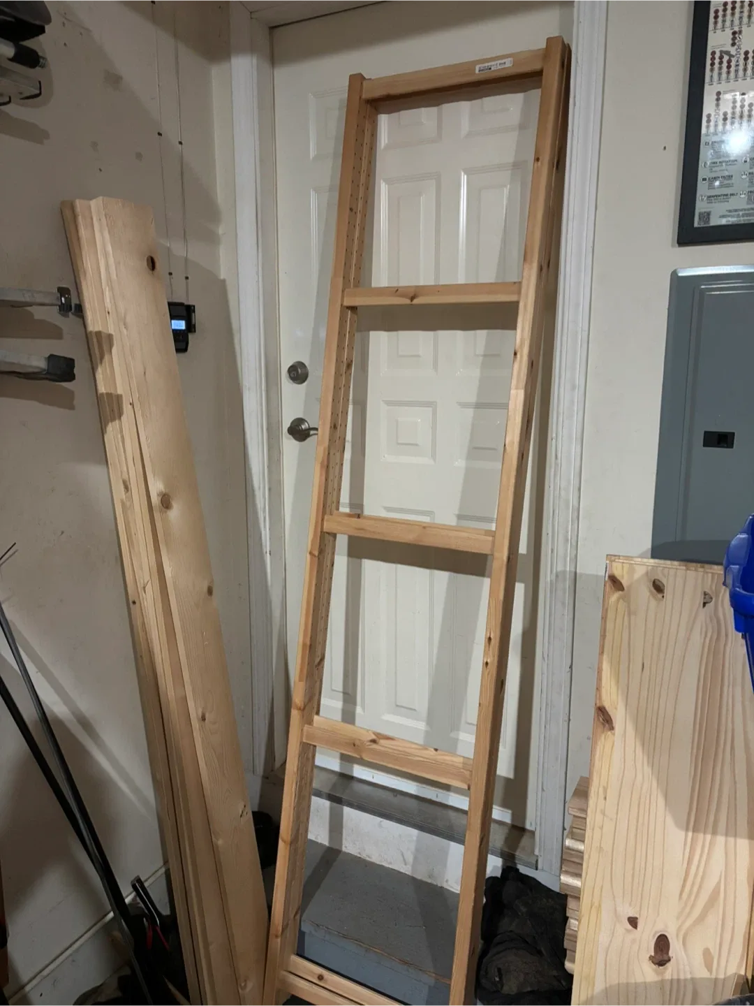 Ivar Unit with 4 shelves