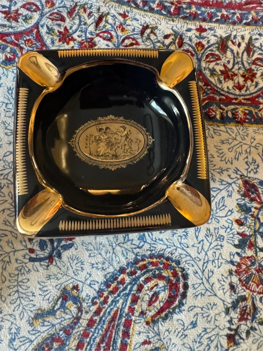 Σ.Μ Hand Made in Greece Ashtray