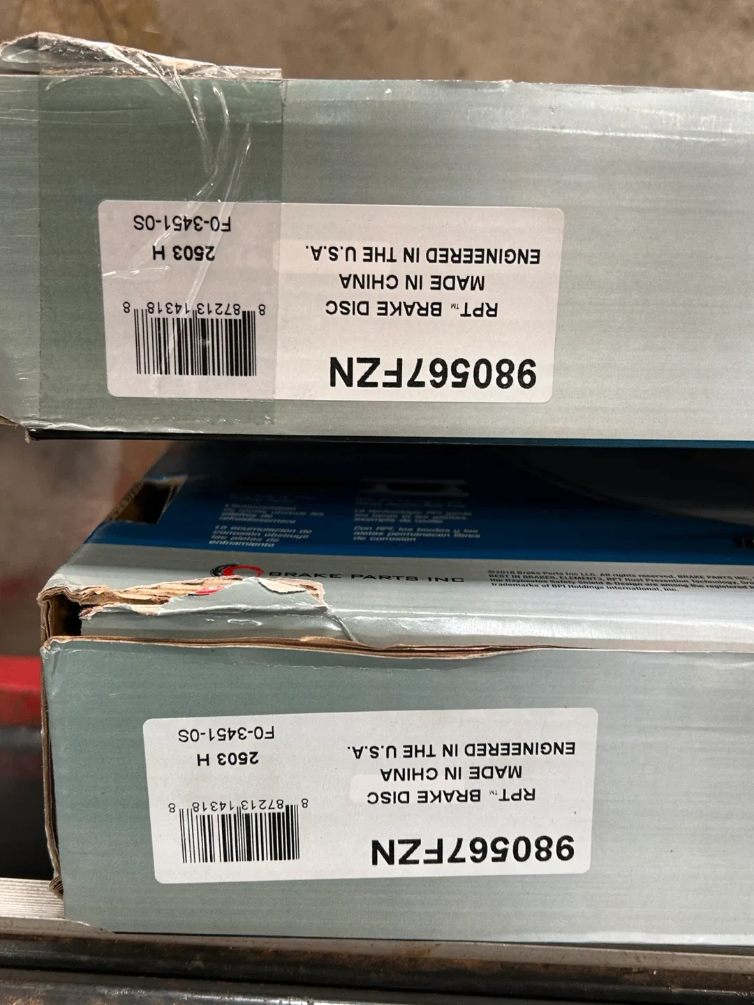 Raybestos Element3 RPT Brake Disc 980567FZN image indicator(2)