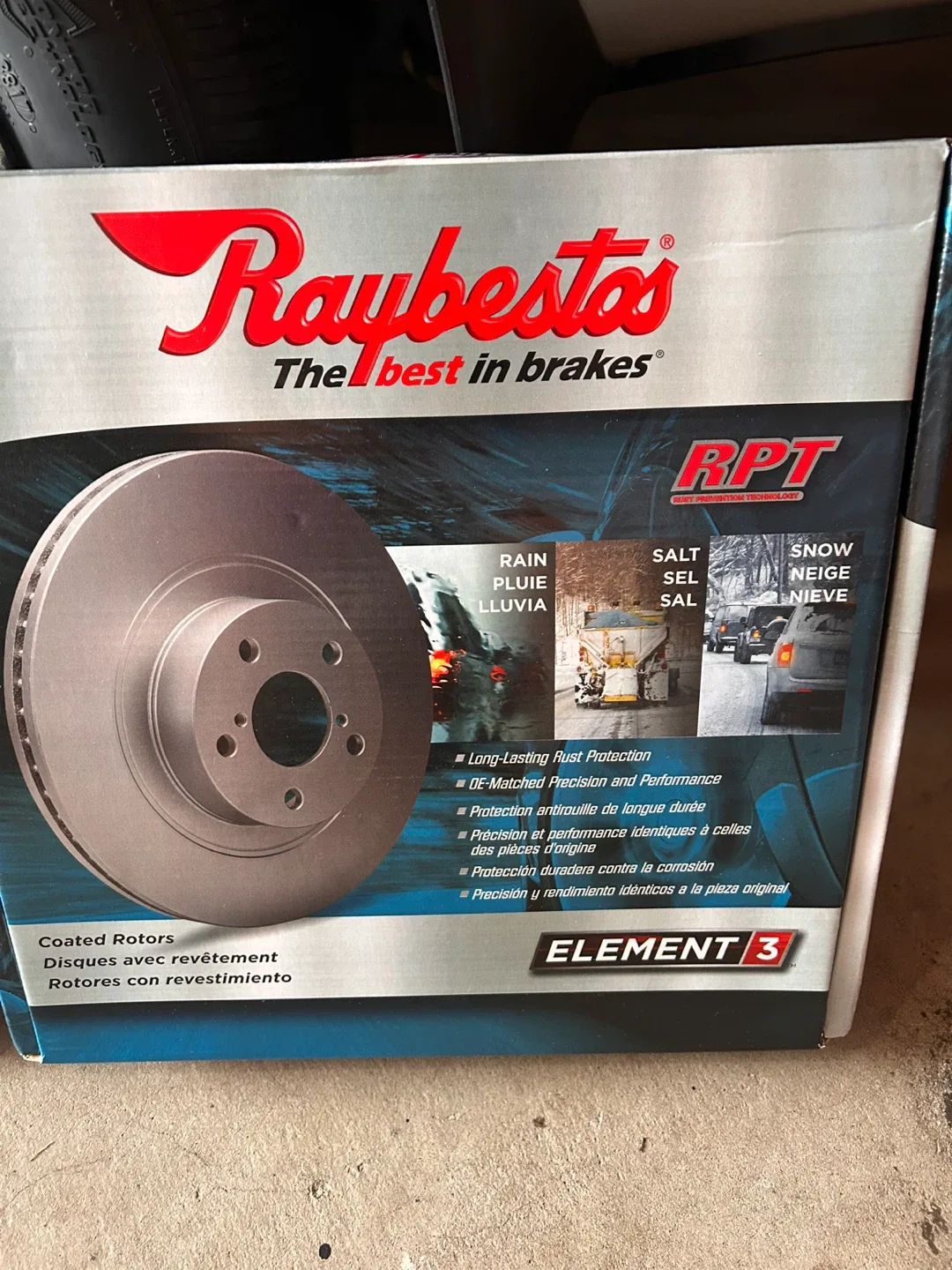 Raybestos Element3 RPT Brake Disc 980567FZN