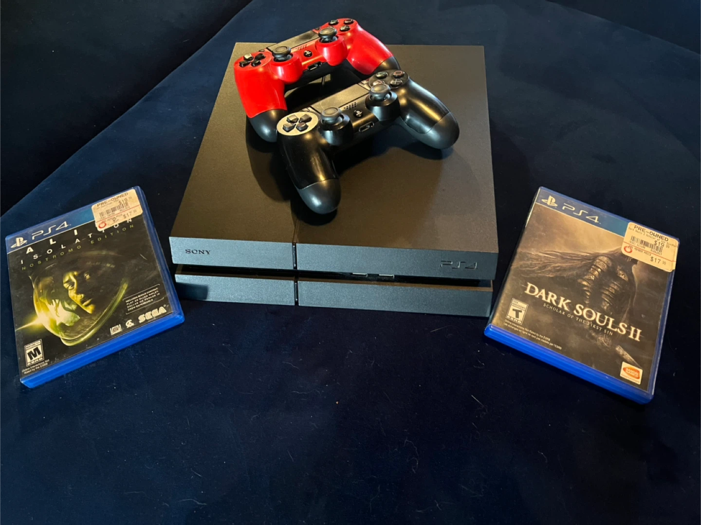 Sony Playstation 4 with Games and Controllers
