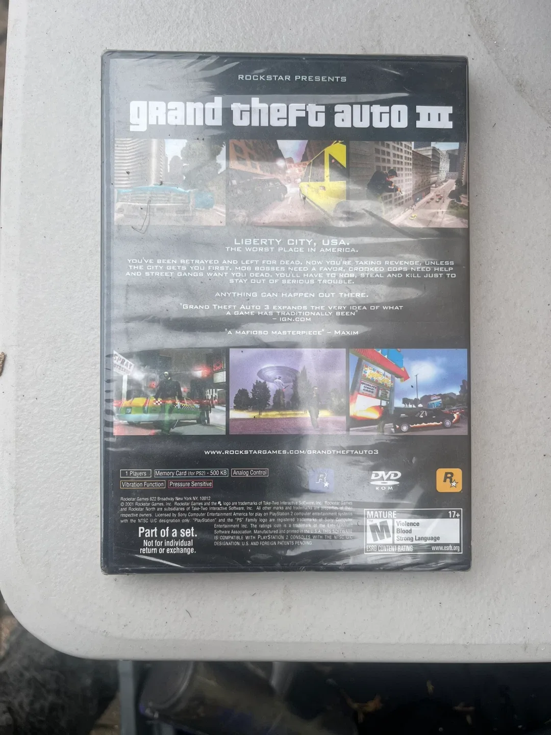 New Grand Theft Auto III (GTA 3) PS2 Game image indicator(2)
