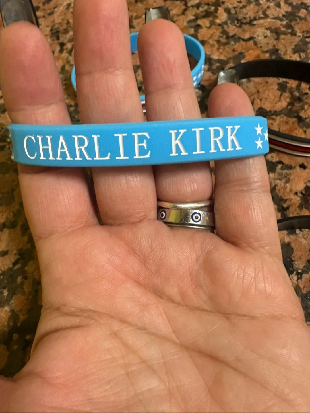 Charlie Kirk Rubber Bracelets image indicator(6)