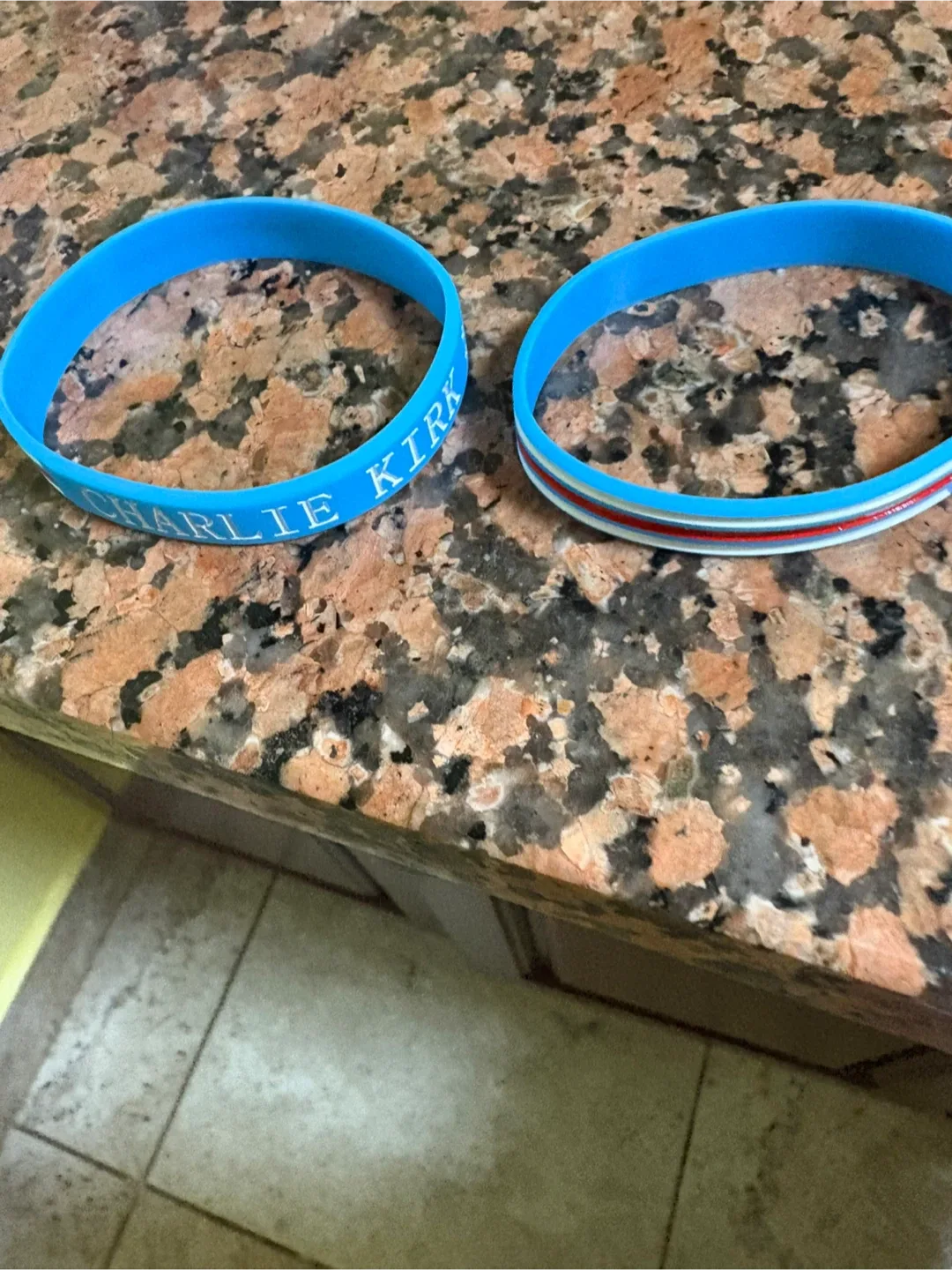 Charlie Kirk Rubber Bracelets image indicator(2)