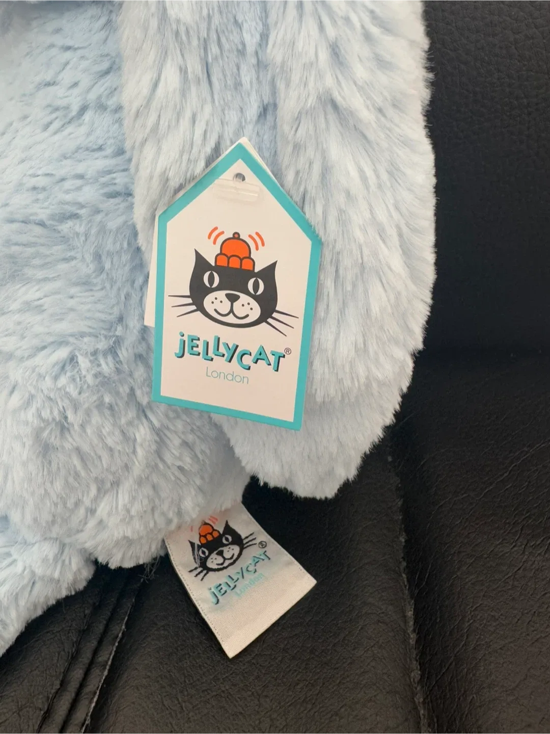 New - Jellycat Blue Bashful Bunny Chime image indicator(3)