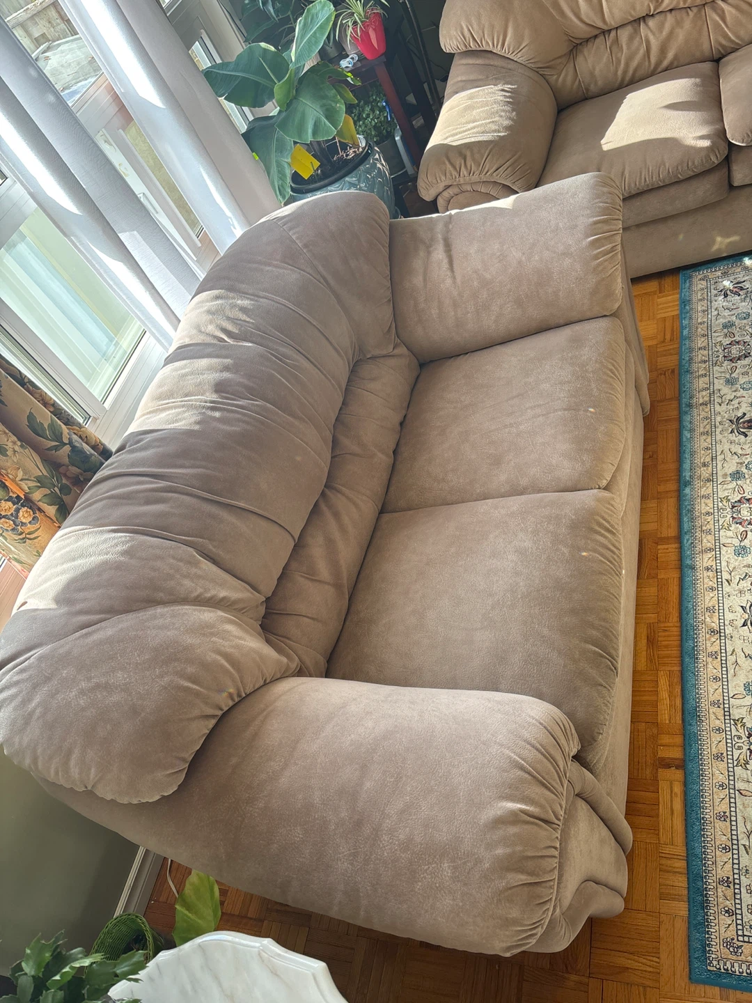 Comfortable Beige Sofa set