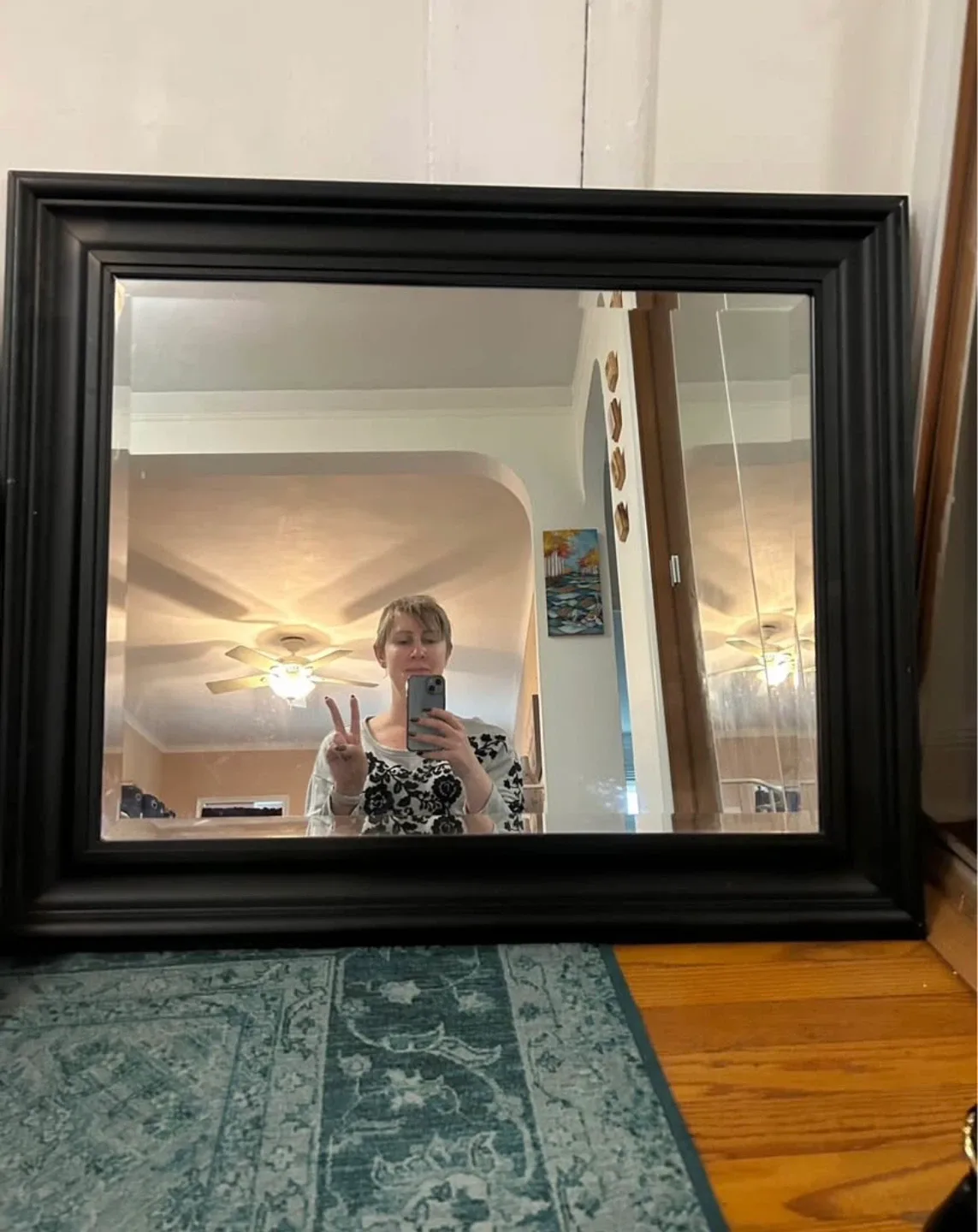 30”x36” Black Mirror image indicator(2)