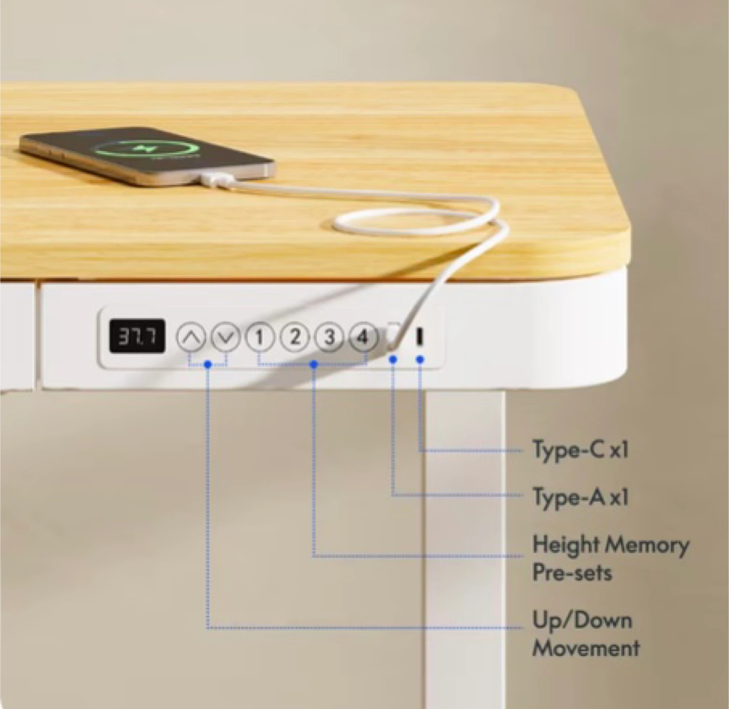 Adjustable Height Standing Desk - photo 2