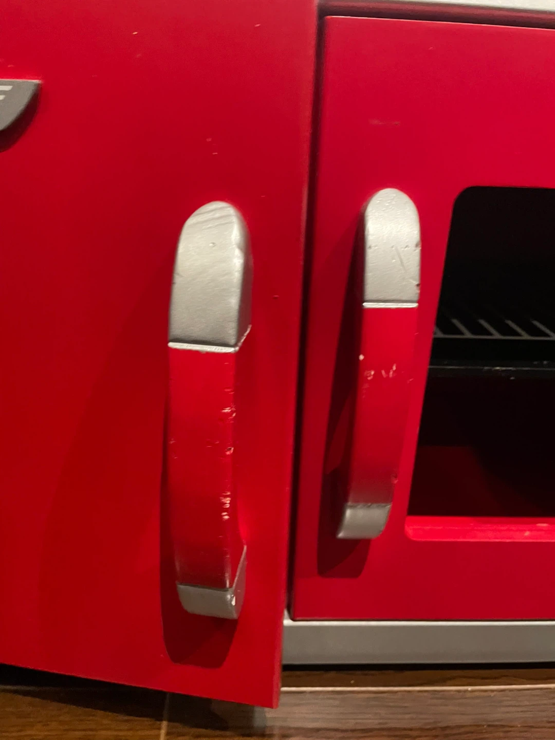 Red & Silver KidKraft Play Kitchen - photo 5