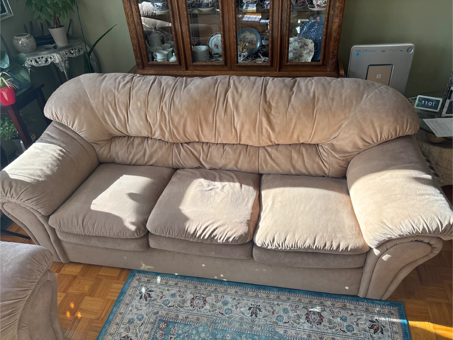 Comfortable Beige Sofa set - photo 2