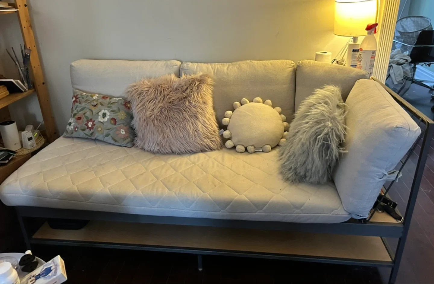 IKEA EKEBOL Sofa with Katorp Natural Cover