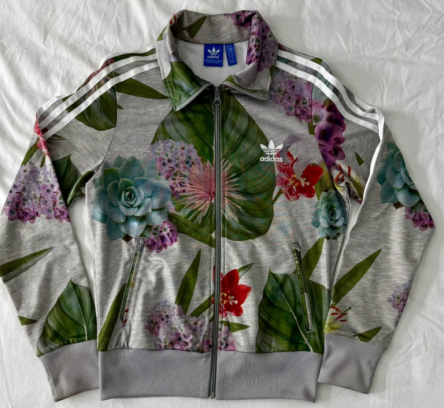 Adidas Floral Track Jacket