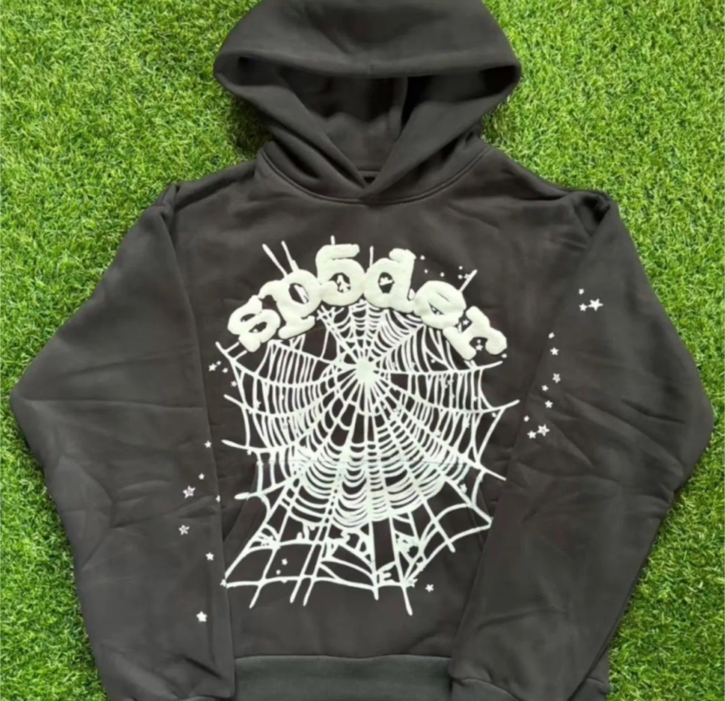 New Sp5der Black Hoodie image indicator(5)