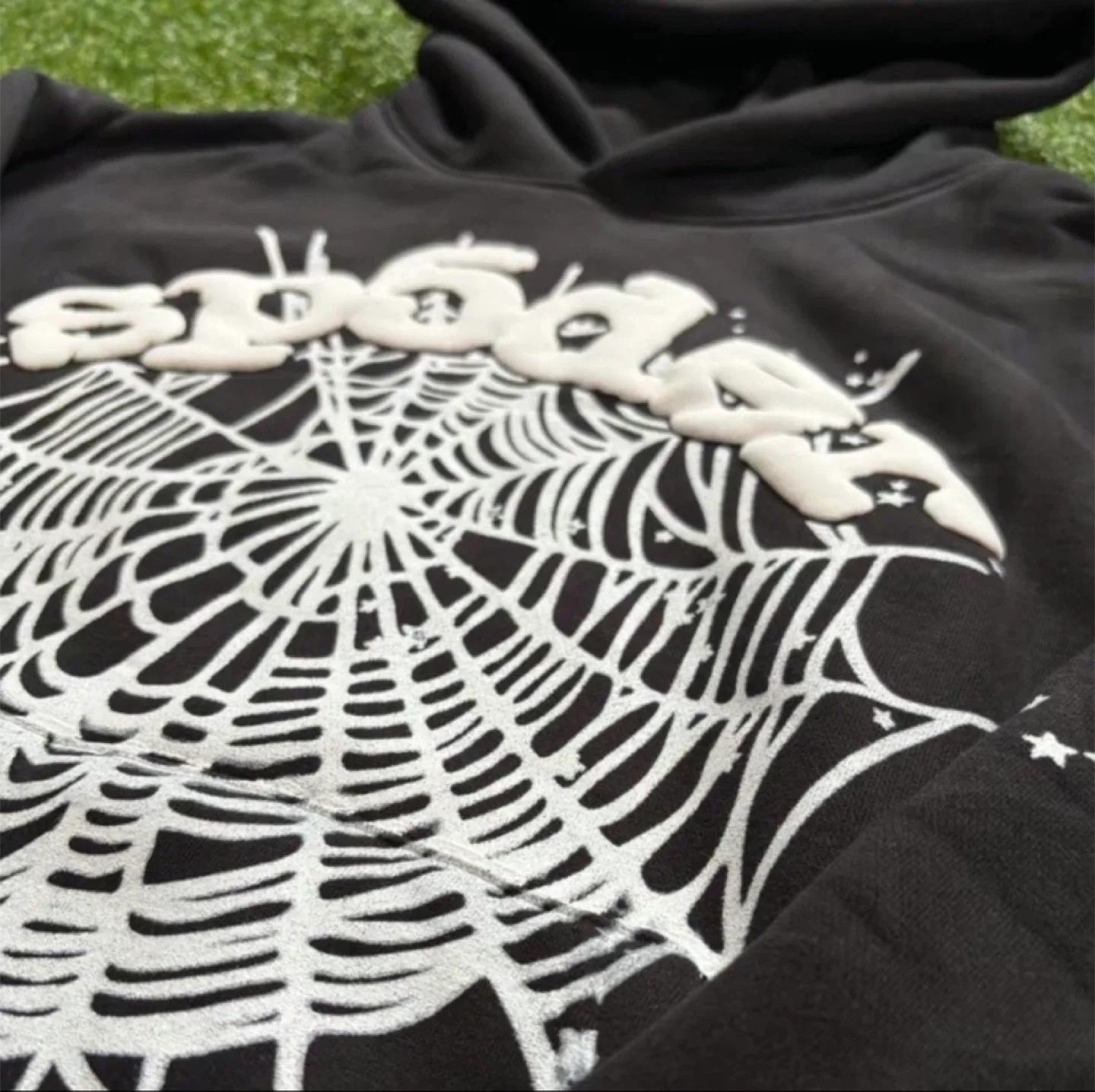 New Sp5der Black Hoodie image indicator(3)