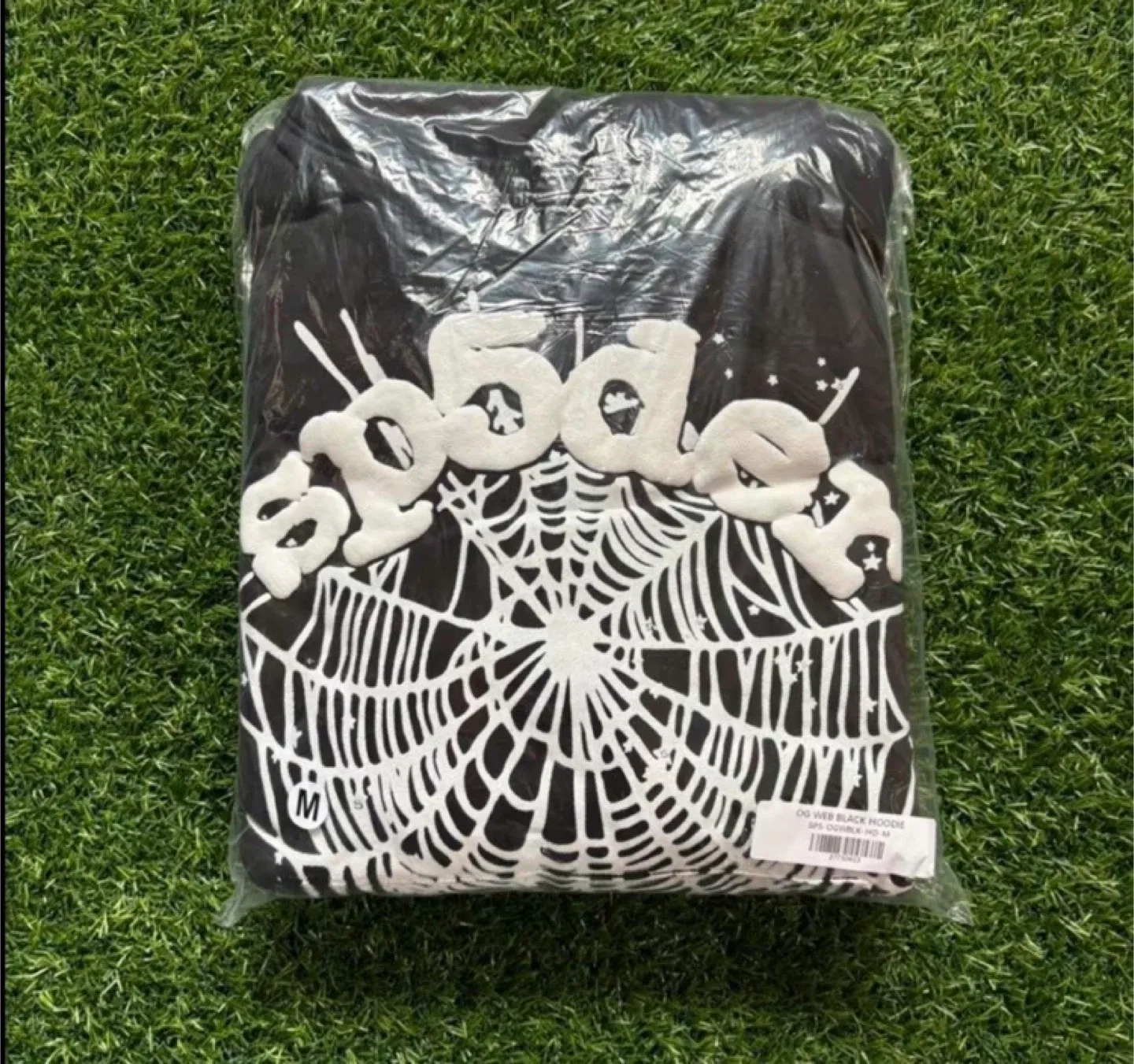 New Sp5der Black Hoodie