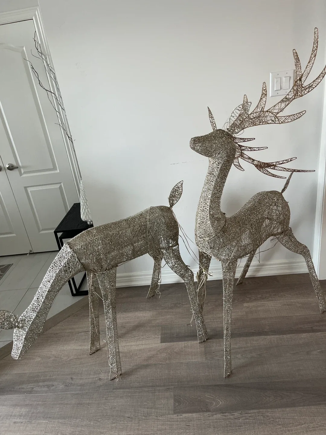 Decorative outdoor Reindeer Set