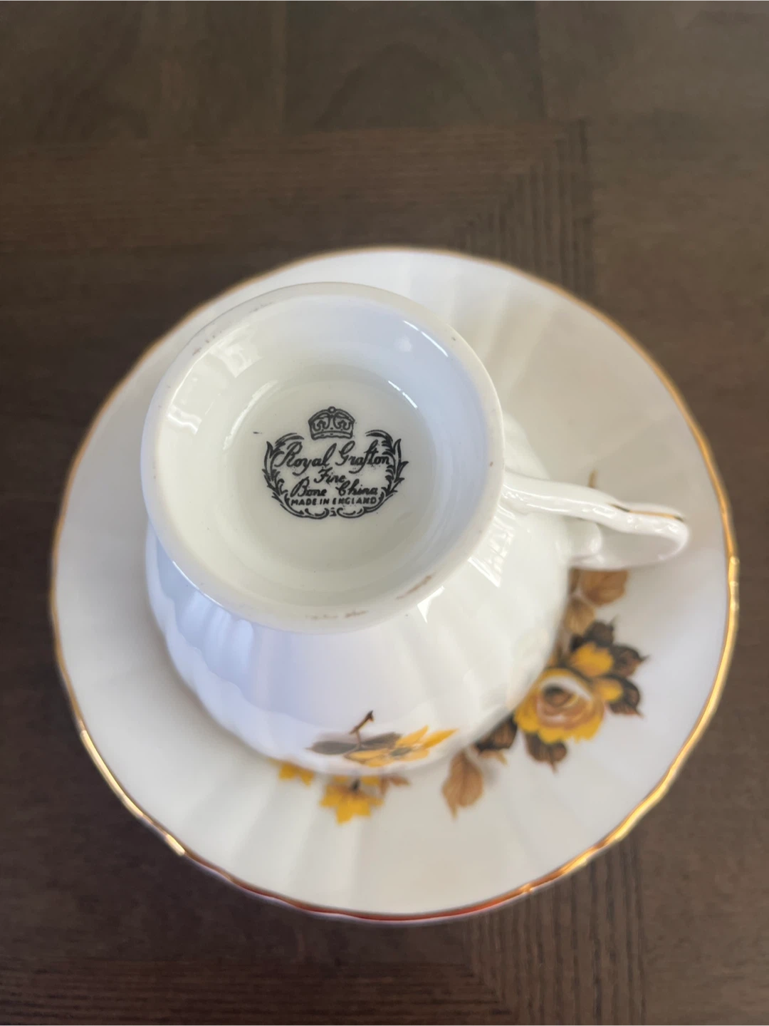 Royal Grafton Fine Bone China Tea Cup & Saucer - photo 2