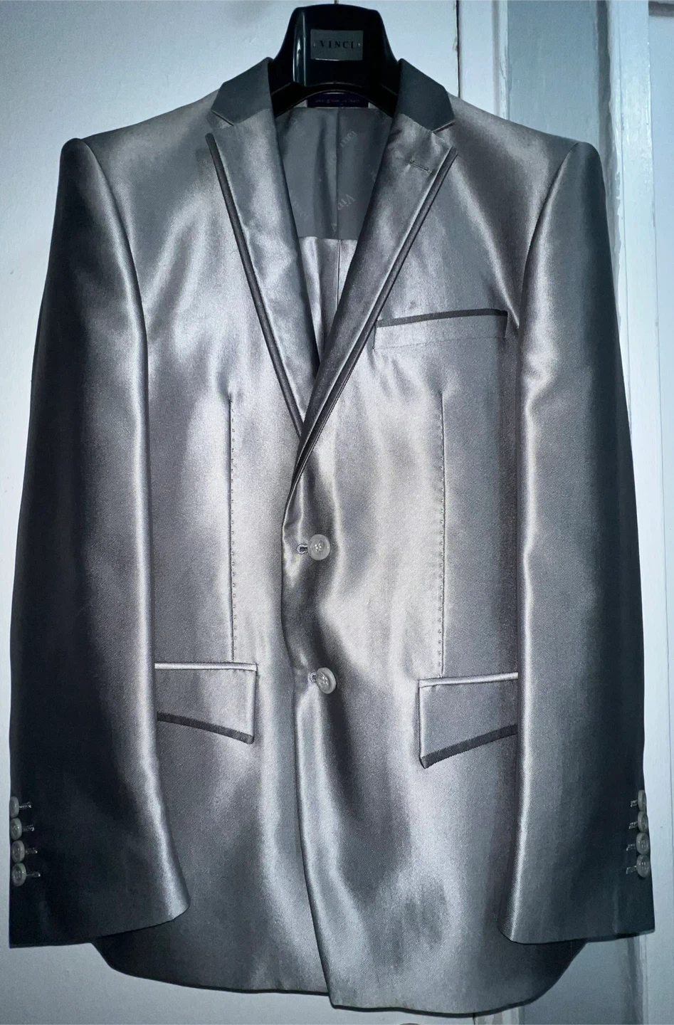 Vinci Men's Suit - Silver - photo 4