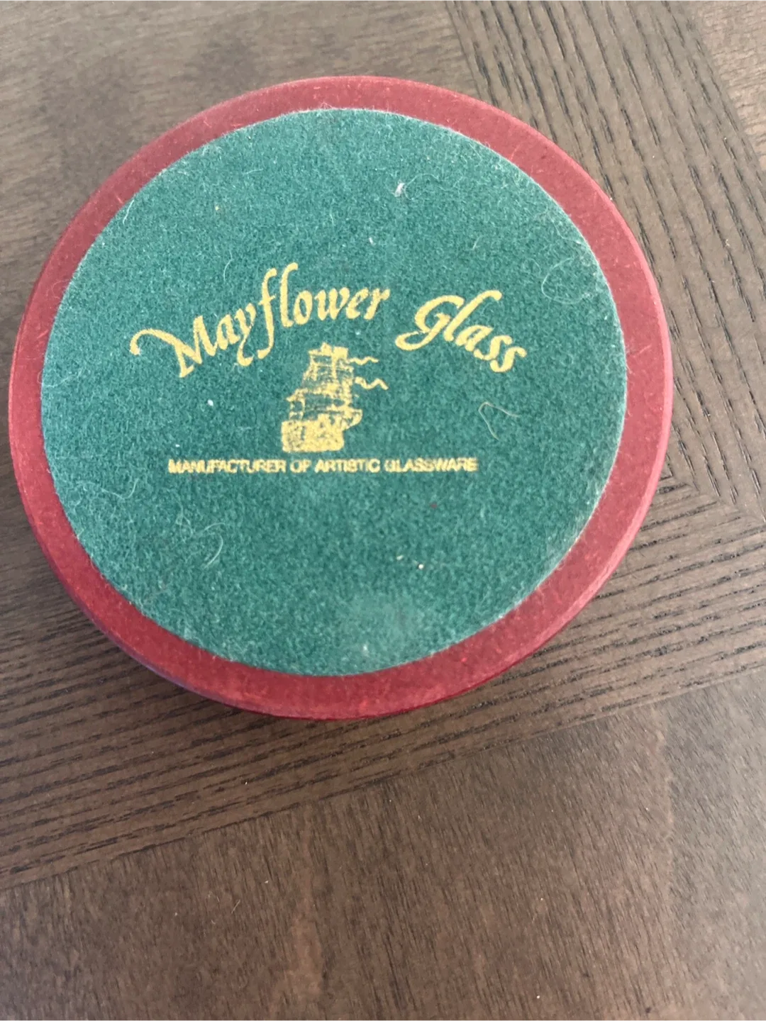 La Pinta 1492 Columbus Fleet Mayflower Glass ornaments image indicator(2)