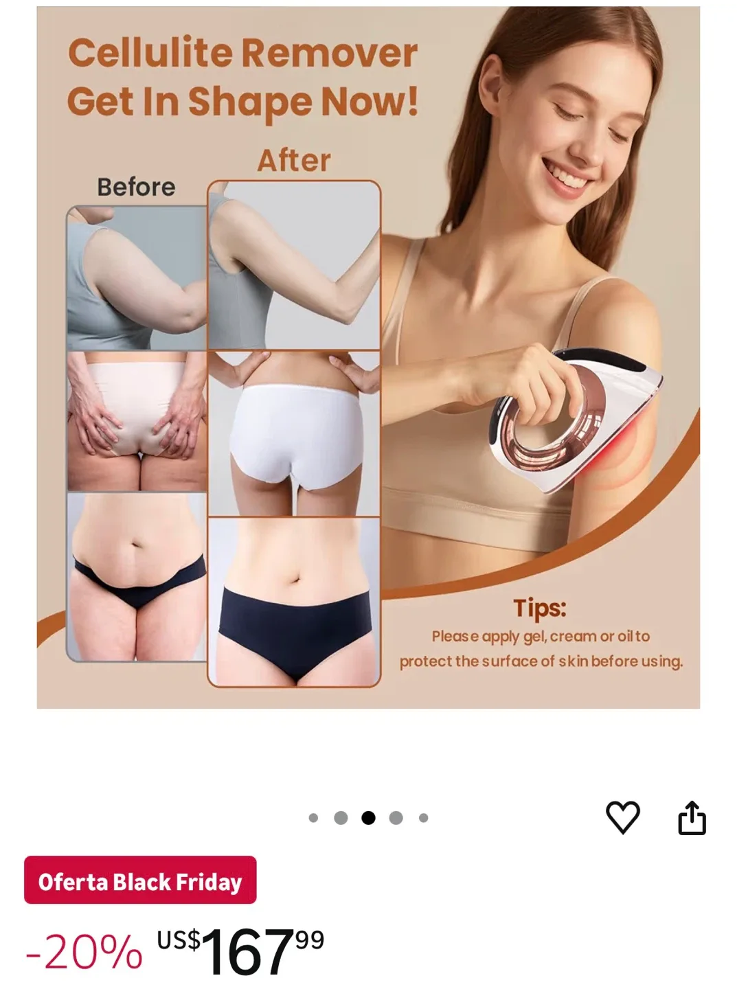 Vendo masajeador de celulitis