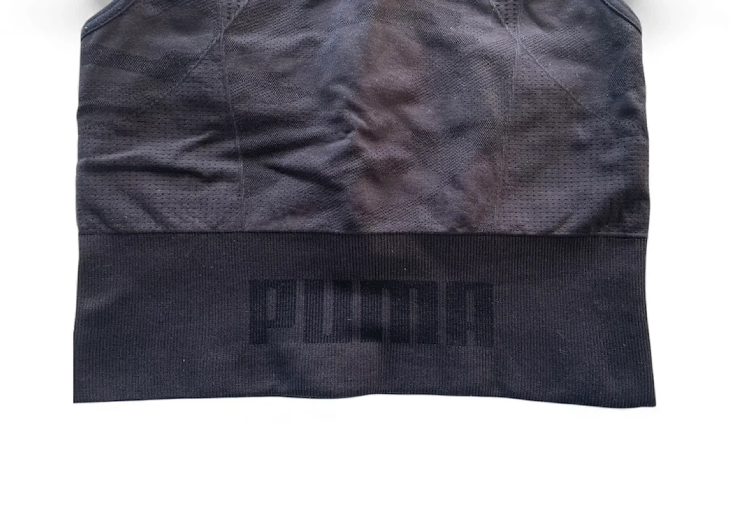 Puma Evo Knit Seamless Black Crop Top image indicator(3)