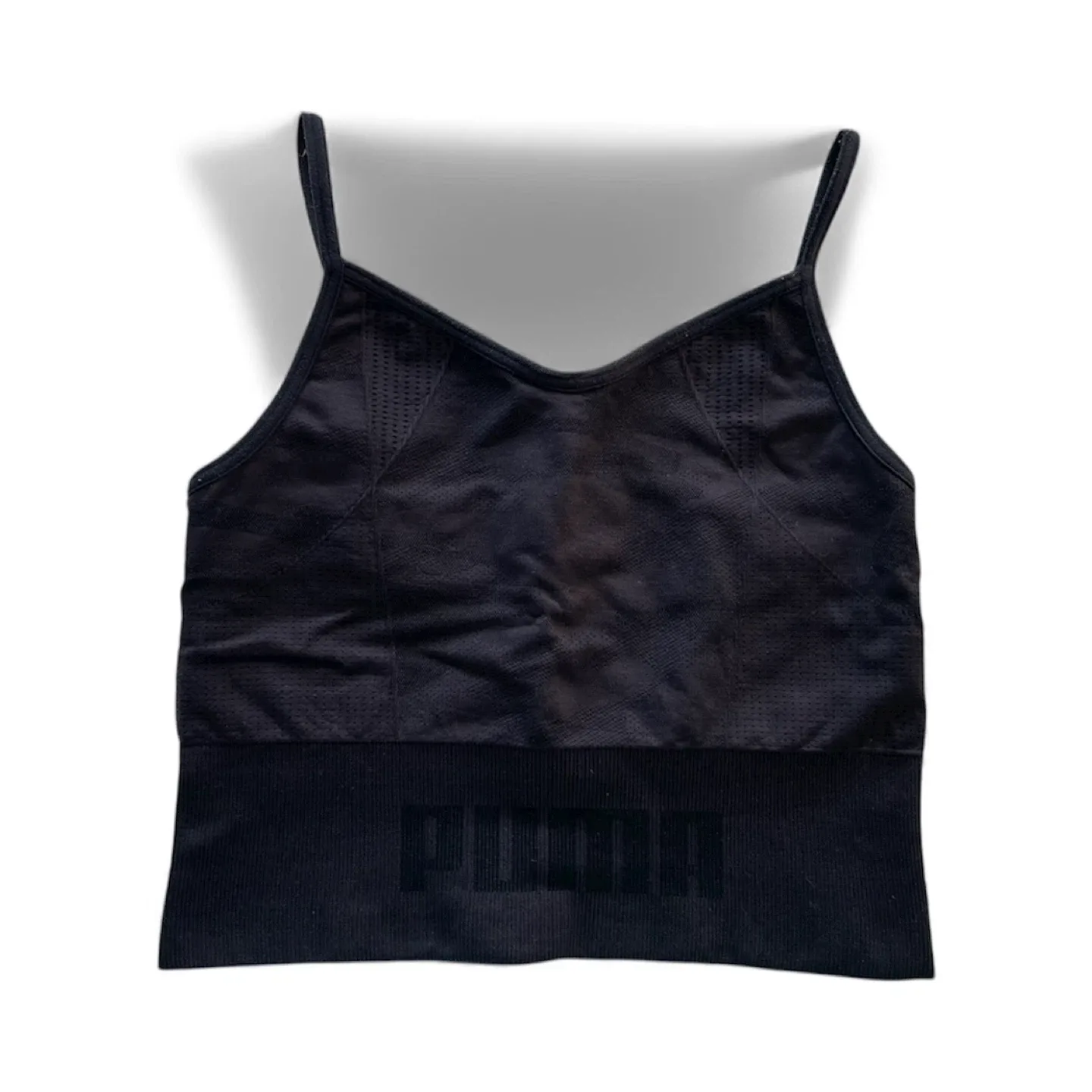 Puma Evo Knit Seamless Black Crop Top image indicator(8)