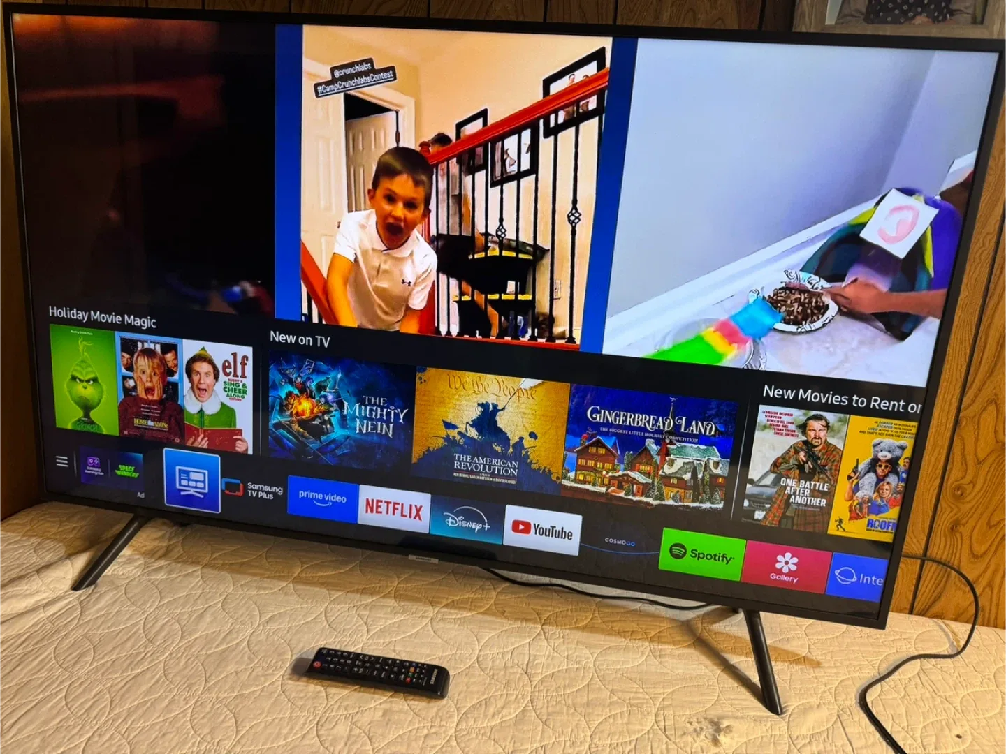 55” Samsung 4K Smart TV