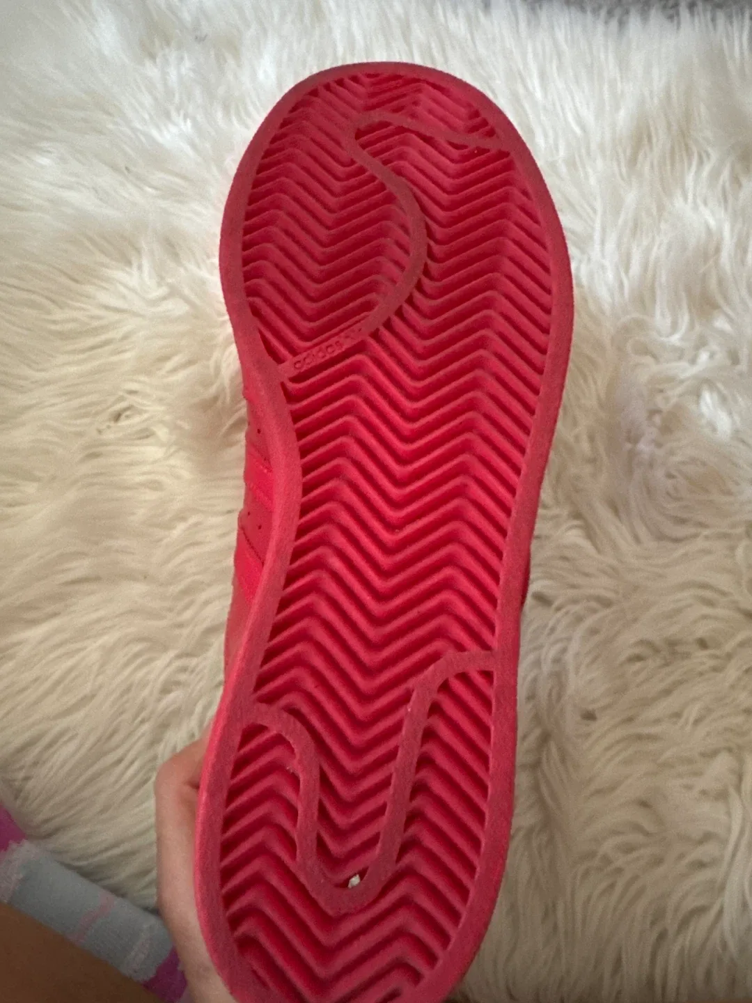 Adidas Superstar Red - US 4 Youth image indicator(2)