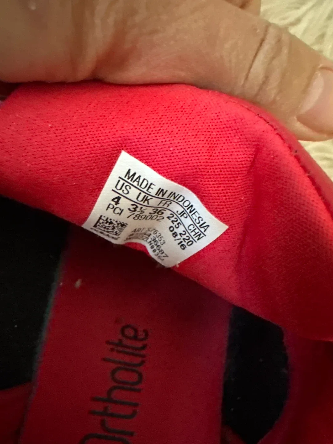 Adidas Superstar Red - US 4 Youth image indicator(3)