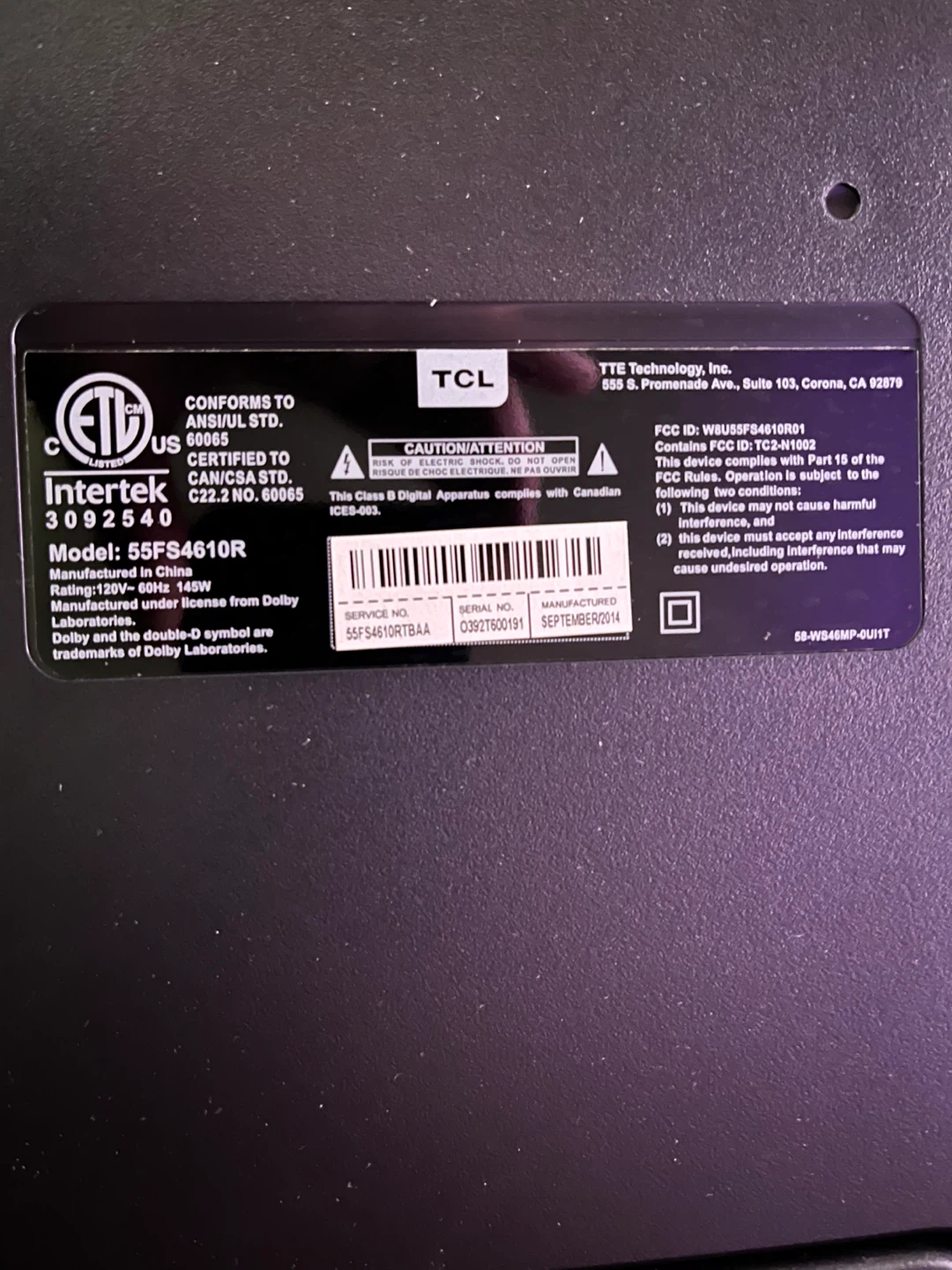 TCL 55FS4610R 55-Inch Roku TV - photo 2