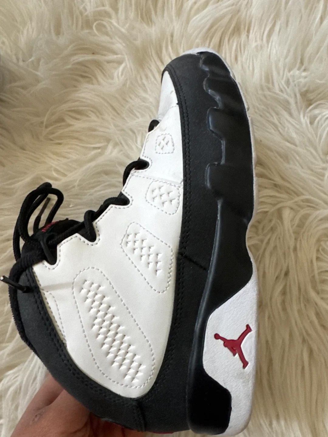 Air Jordan 9 Retro White/Black image indicator(3)