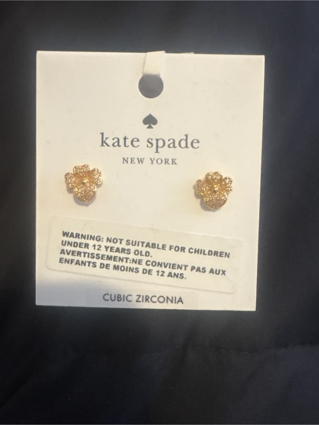 Kate Spade Flower Stud Earrings - New