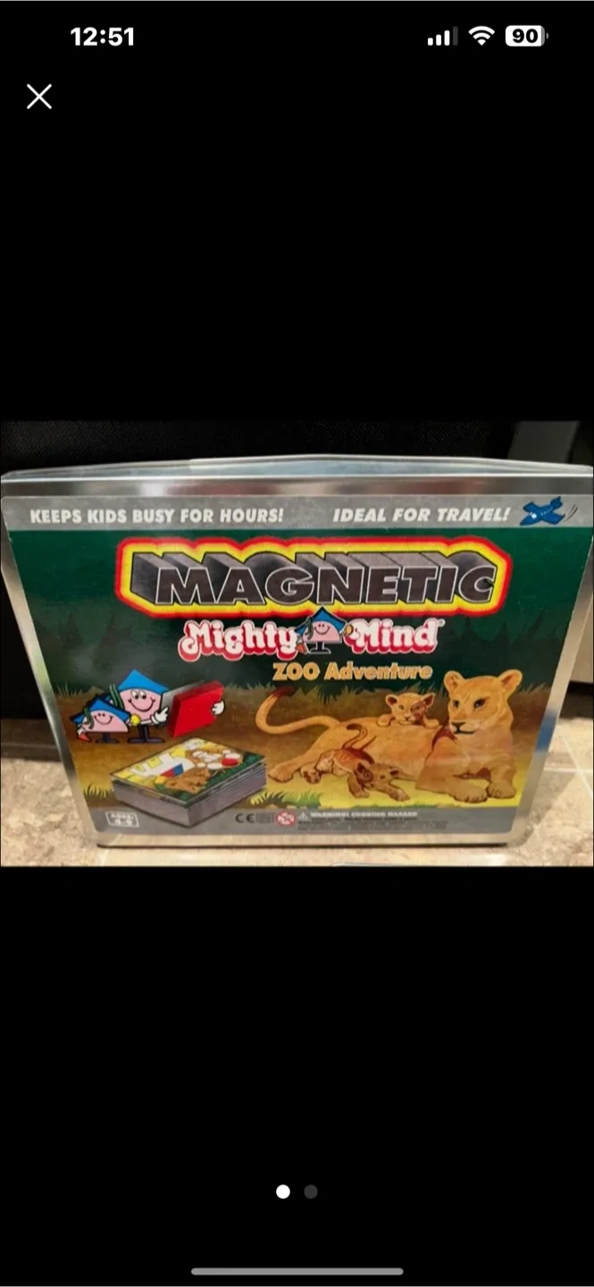 Magnetic Mighty Mind Zoo Adventure Game